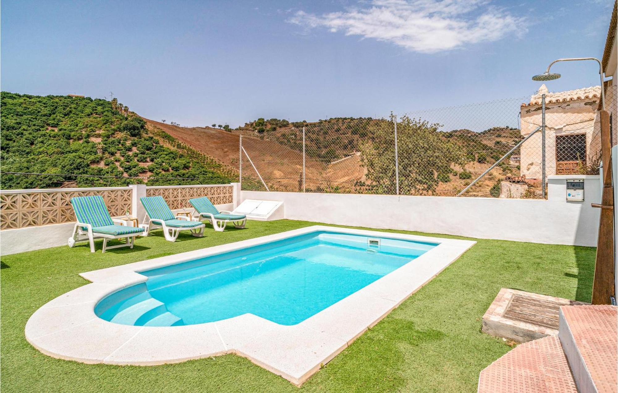 Gorgeous Home In Cajiz With Wifi Cajís المظهر الخارجي الصورة