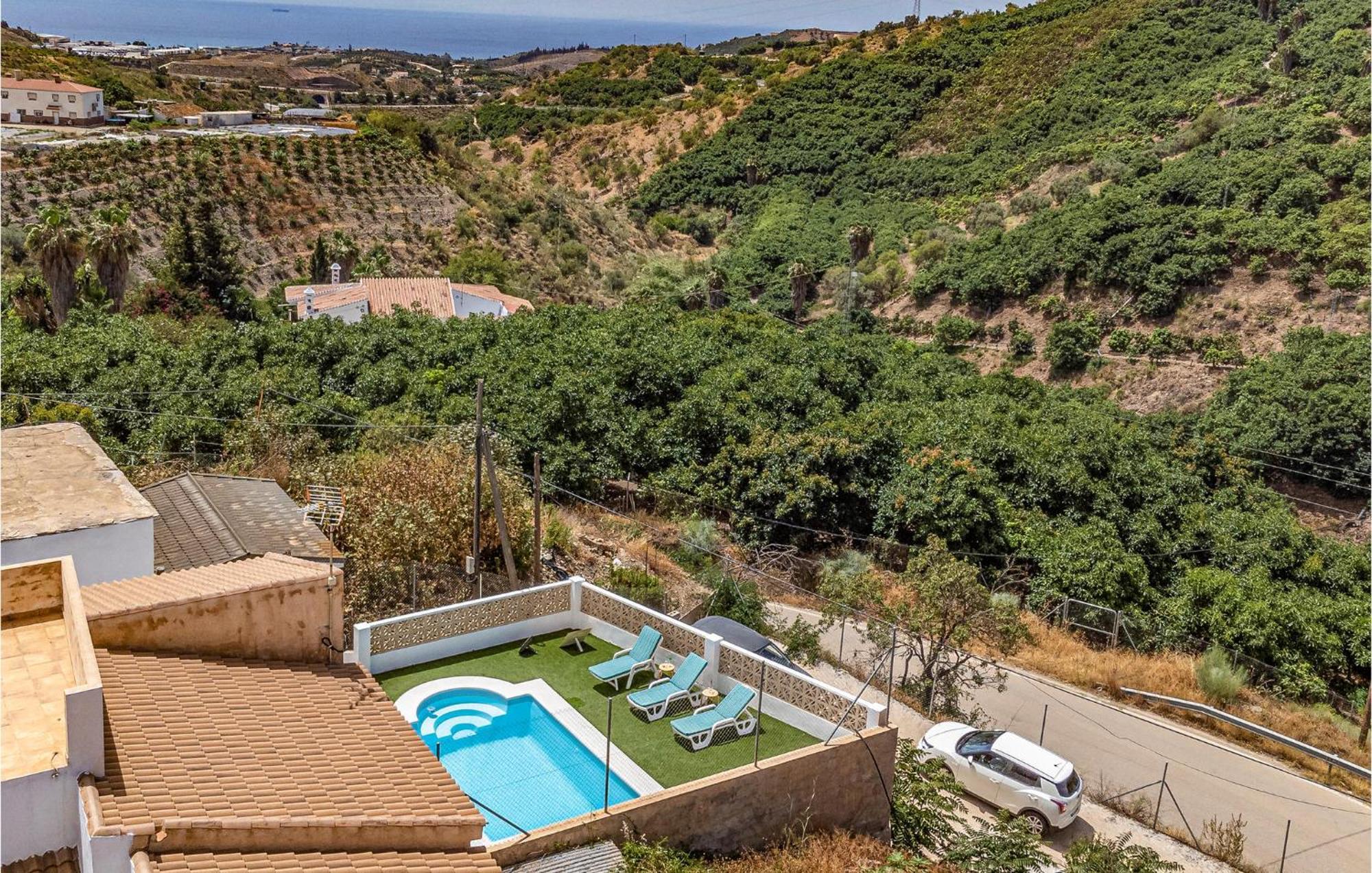 Gorgeous Home In Cajiz With Wifi Cajís المظهر الخارجي الصورة